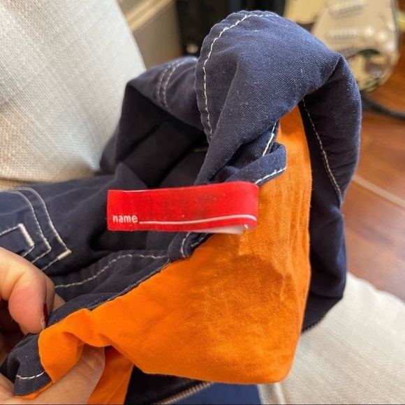 Kid’s Hanna Andersson zip-up Navy Hoodie Jacket Sz 5/ 110 - Picture 6 of 11